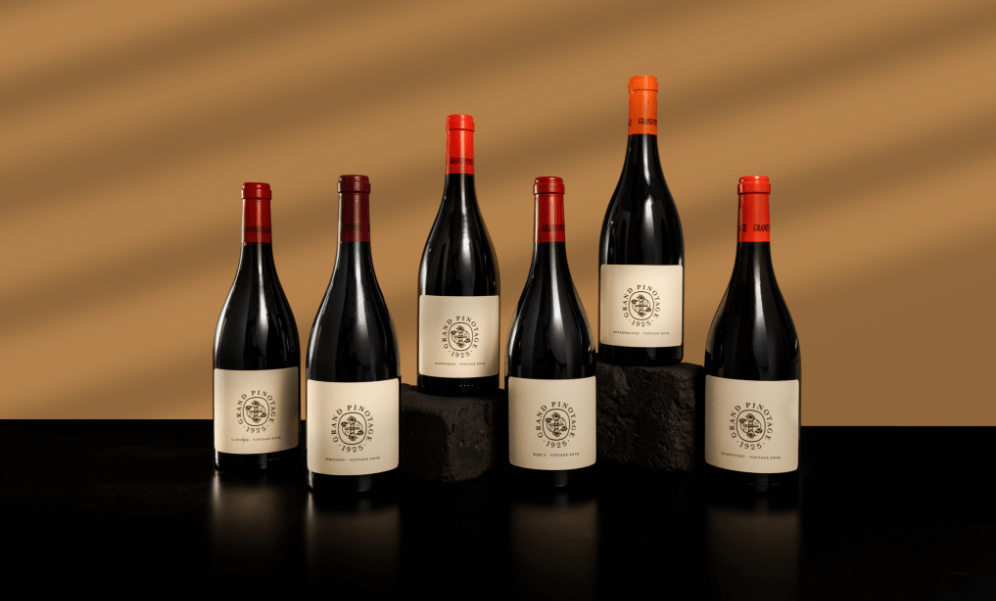 group of pinotage wines